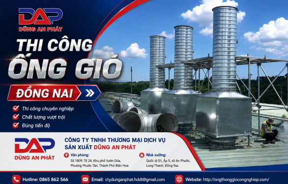 Thi c&ocirc;ng ống gi&oacute; Đồng Nai